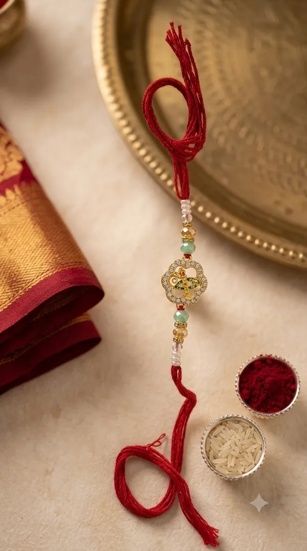 Red_Thread_Beaded_Rakhi