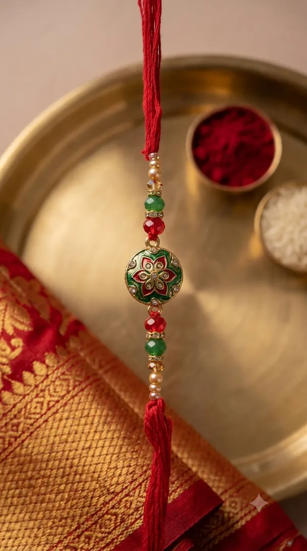 Red_Thread_Beaded_Rakhi_for_Brother