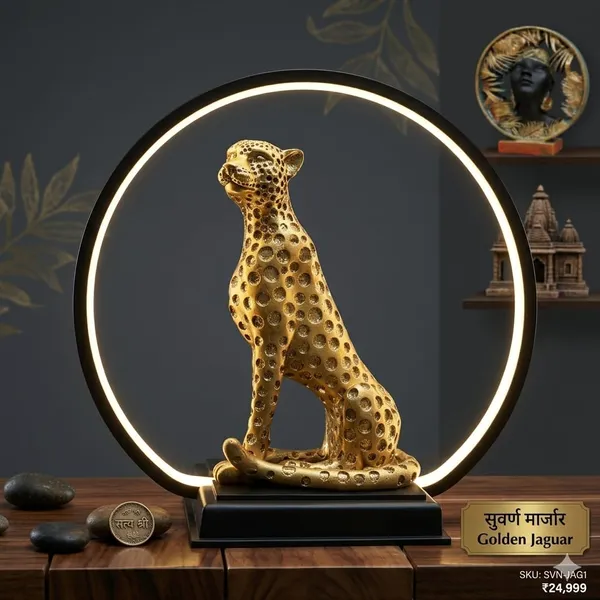 Golden_Jaguar_LED_Decorative_Table_Lamp