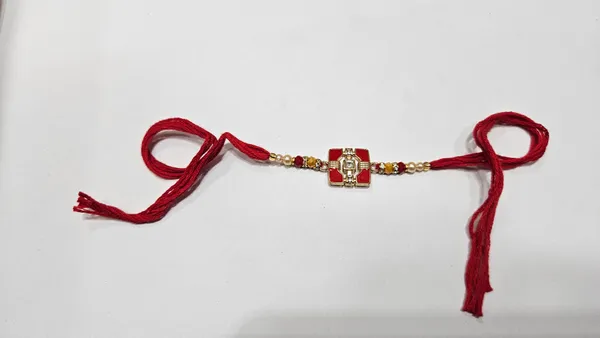 Red_Thread_Embellished_Rakhi