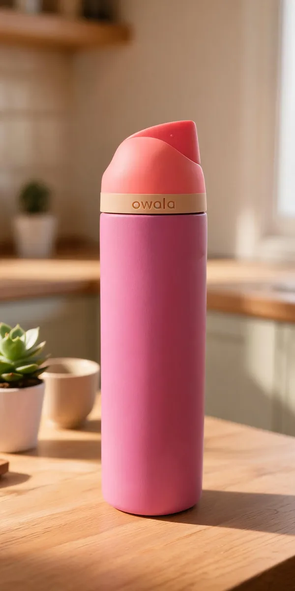 Pink_Capsule_Shape_Water_Bottle