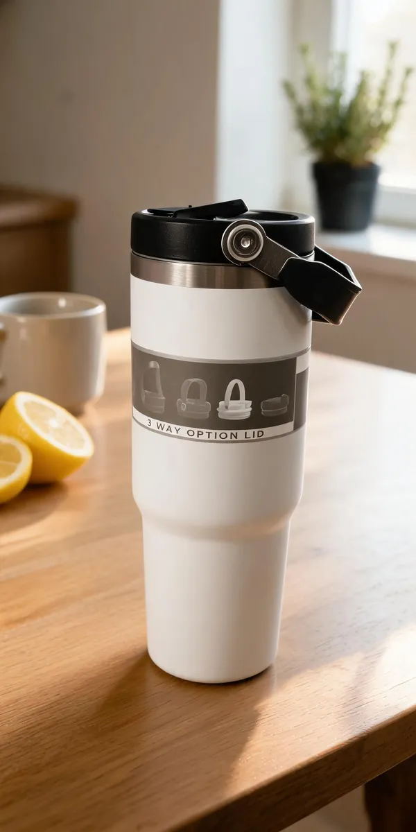 White_Cylindrical_Clip_Mount_Water_Bottle