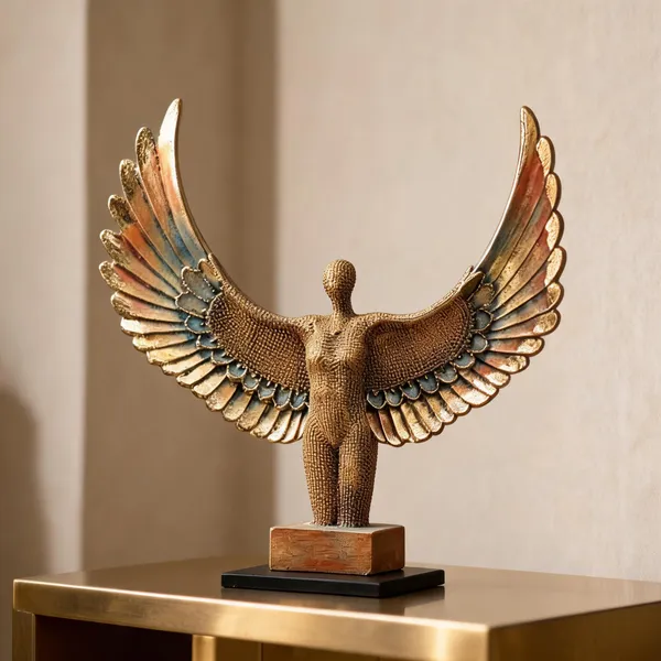 Gold-Tone_Winged_Figure_Decorative_Sculpture