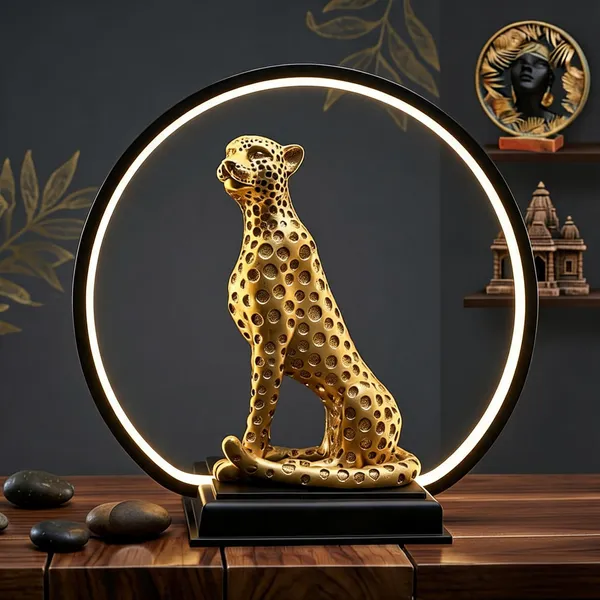 Golden_Jaguar_LED_Decorative_Table_Lamp