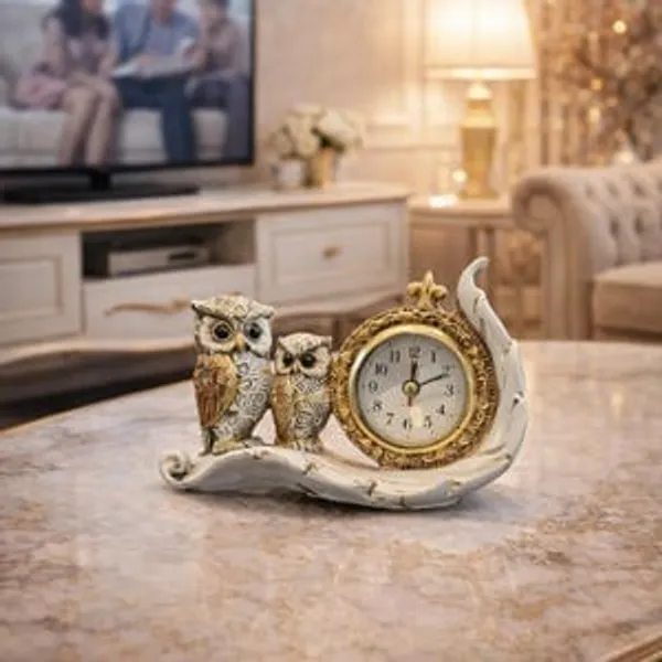 Decorative_Owl_Table_Clock