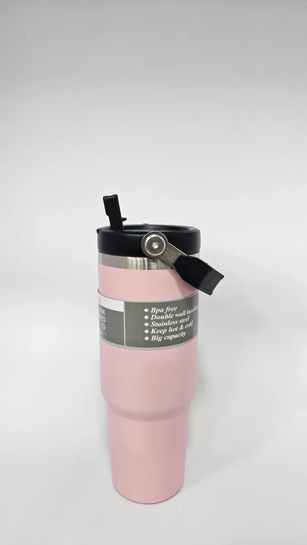 Pink_Stainless_Steel_Insulated_Flask