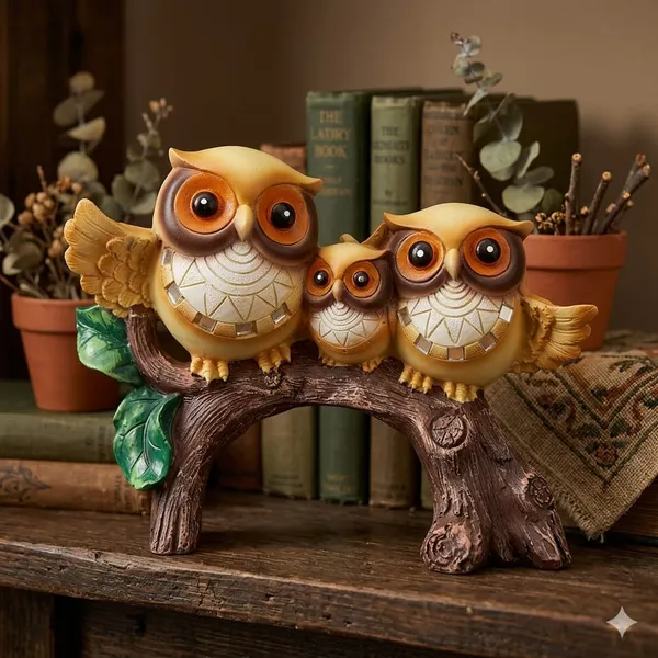 Owl_Family_Branch_Decorative_Figurine