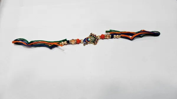Multicolour_Thread_Decorative_Rakhi_for_Brothers