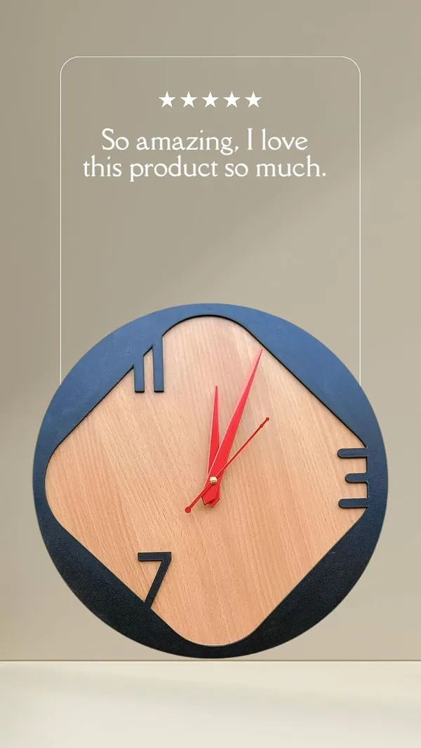 Engineered_Wood_Bohemian_Jute_Detail_Round_Wall_Clock_30Cm