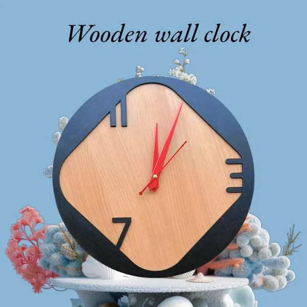 Engineered_Wood_Bohemian_Jute_Detail_Round_Wall_Clock_30Cm