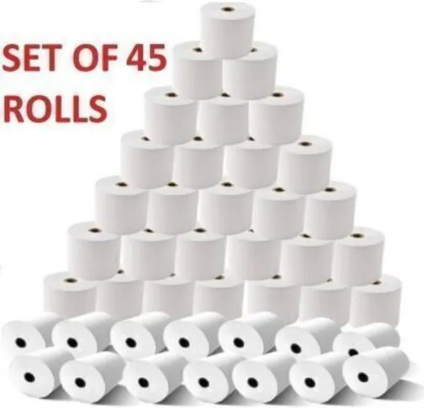 Bis_Office_Thermal_Paper_Roll_57Mm_(2Inch)_X_20Mtrs_50_Gsm_Thermal_Paper_(Set_Of_45,_White)