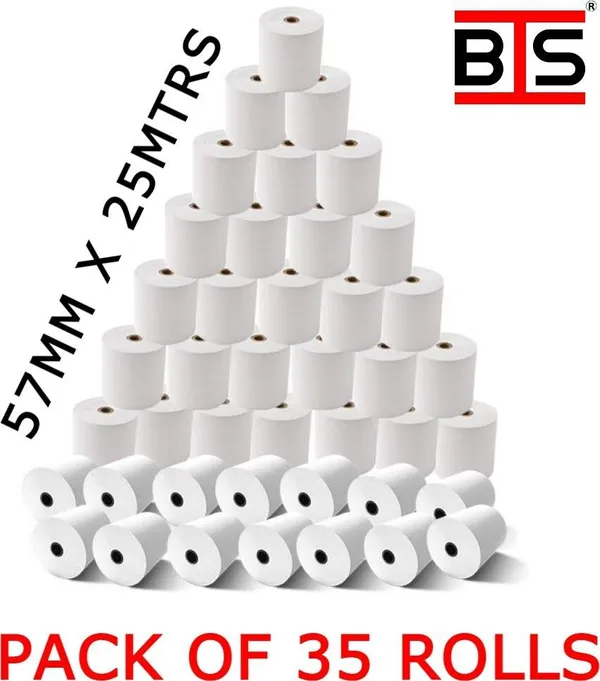 Bis_Pos_Thermal_Paper_Roll_57Mm_X_25M_White_Set_Of_35