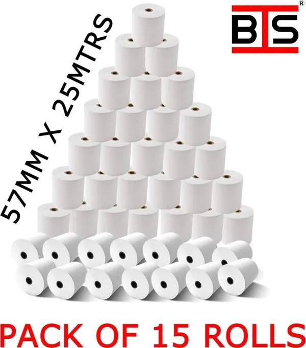 Bis_Pos_Thermal_Paper_Roll_57Mm_X_25M_50Gsm_(Set_Of_15)