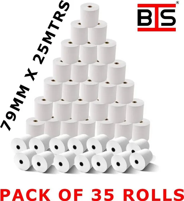 Bis_Pos_Thermal_Paper_Roll_79Mm_(3_Inch)_X_25Mtrs_50_Gsm_Paper_Roll_(Set_Of_35,_White)