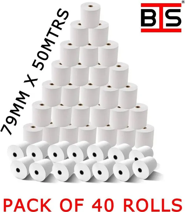 Bis_Pos_Thermal_Paper_Roll_79Mm_X_50M_50Gsm_(Set_Of_40)