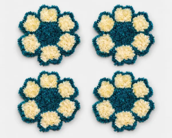 Green_And_Off_White_Premium_Woolen_Diya_Aasan_Pack_Of_6