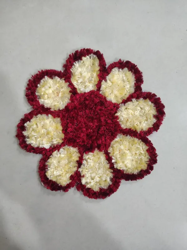 Off_White_And_Brown_Premium_Woolen_Diya_Aasan_Small_Pack_Of_4