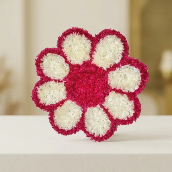 Off_White_And_Pink_Premium_Woolen_Diya_Aasan_Small_Pack_Of_4