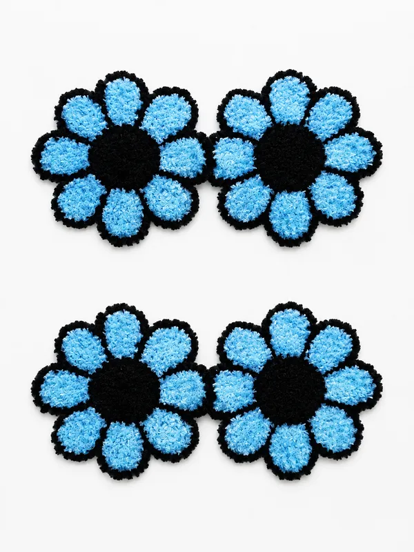 Sky_Blue_Premium_Woolen_Diya_Aasan_Small_Pack_Of_4