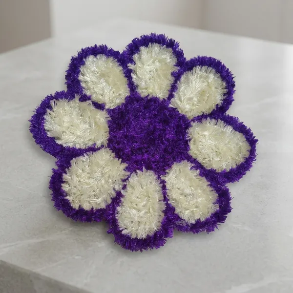 Violet_And_Off_White_Premium_Woolen_Diya_Aasan_Small_Pack_Of_4