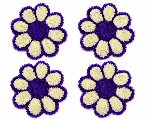 Violet_And_Off_White_Premium_Woolen_Diya_Aasan_Small_Pack_Of_4