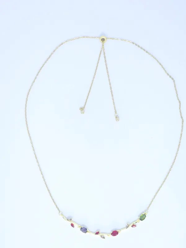 Gold_Tone_Multicolor_Stone_Necklace_For_Women