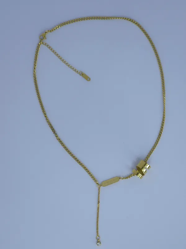 Gold-Tone_Chain_Lariat_Necklace_For_Women
