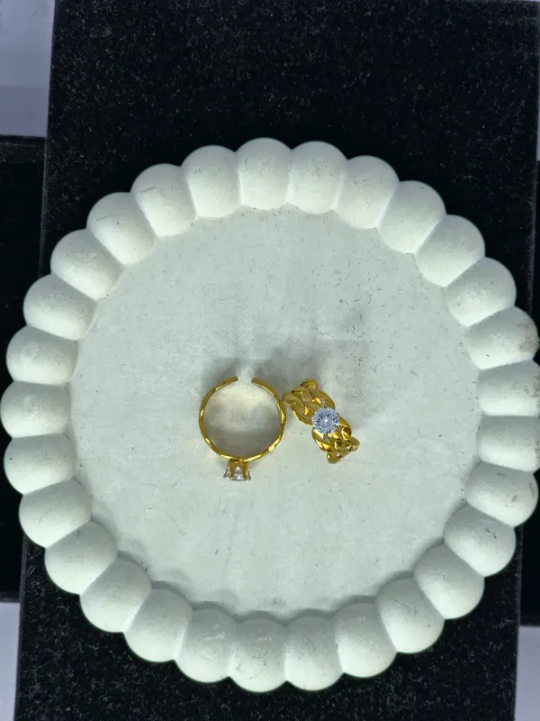 Gold_Tone_Steel_Braided_Stone_Ring_For_Women