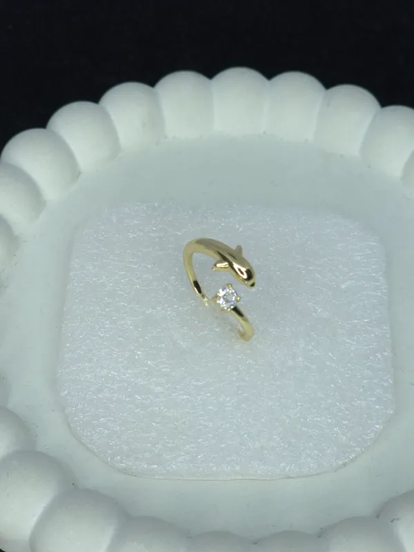 Gold_Tone_Adjustable_Snake_Ring_For_Women