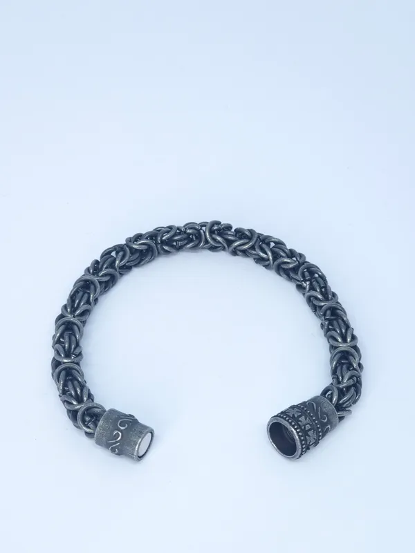 Oxidized_Silver_Chain_Bracelet_For_Women
