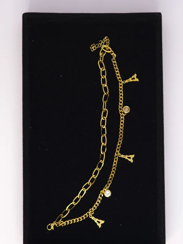 Gold_Tone_Layered_Charm_Anklet_For_Women