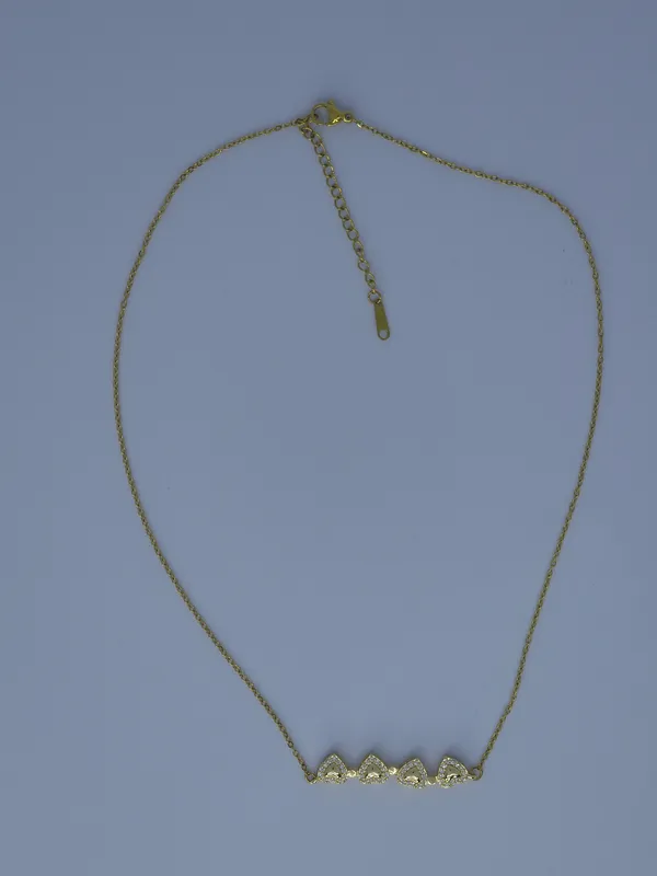 Gold_Tone_Geometric_Necklace_For_Women