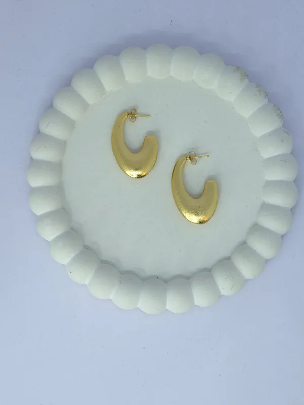 Gold_Tone_Steel_Crescent_Open_Hoop_Earrings_For_Women