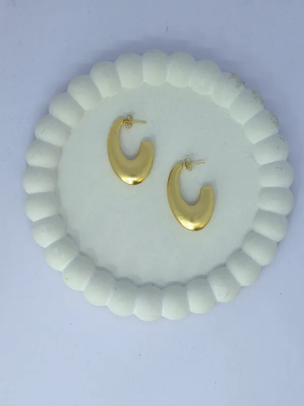 Gold_Tone_Steel_Crescent_Open_Hoop_Earrings_For_Women