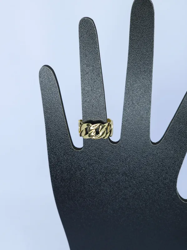 Gold_Tone_Chain_Link_Ring_For_Women