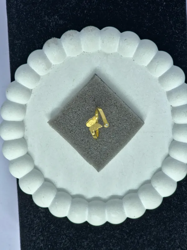 Gold_Tone_Butterfly_Adjustable_Ring_For_Women
