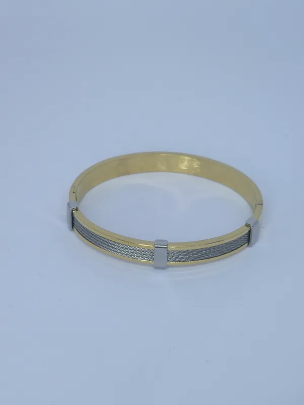 Gold_And_Silver_Metal_Bracelet_For_Women