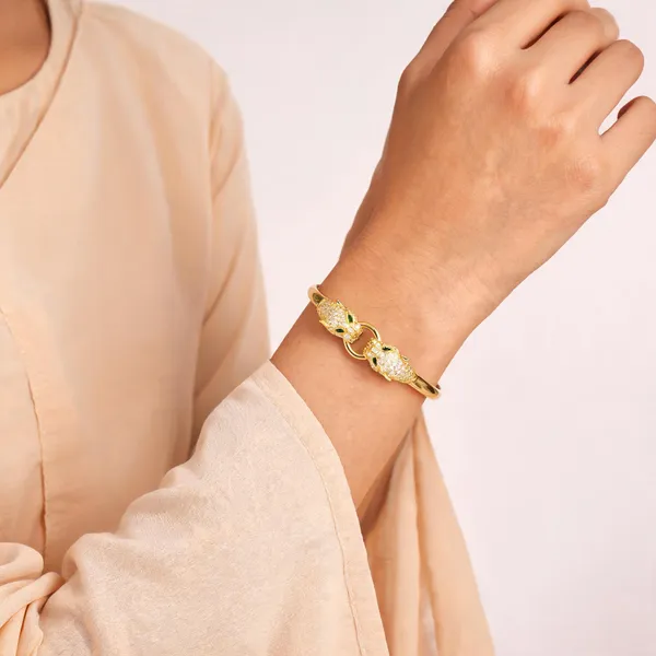 Gold_Tone_Embellished_Bracelet_For_Women