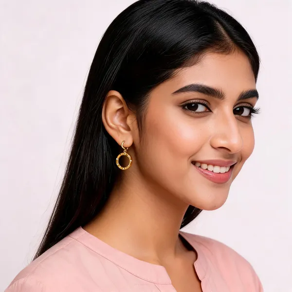 Gold_Tone_Crystal_Circular_Drop_Earrings_For_Women