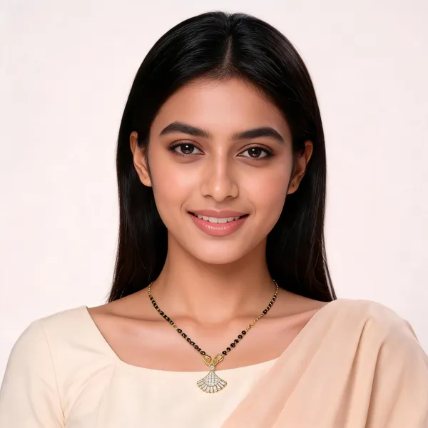 Black_Beaded_Gold_Tone_Pendant_Mangalsutra_For_Women