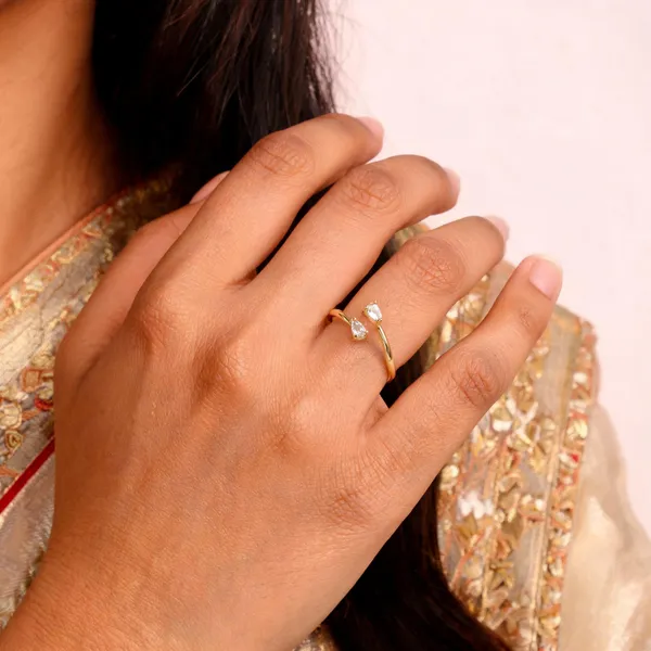 Gold_Tone_Crystal_Open_Ring_For_Women