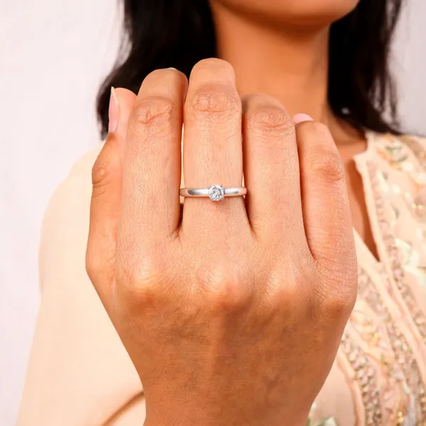 Silver_Tone_Clear_Stone_Studded_Band_Ring_For_Women