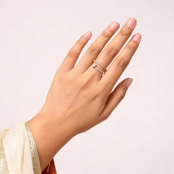 Gold_Tone_Rhinestone_Curved_Band_Statement_Ring_For_Women