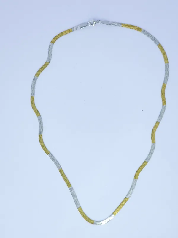 Gold_And_Silver_Two_Tone_Chain_Necklace_For_Women