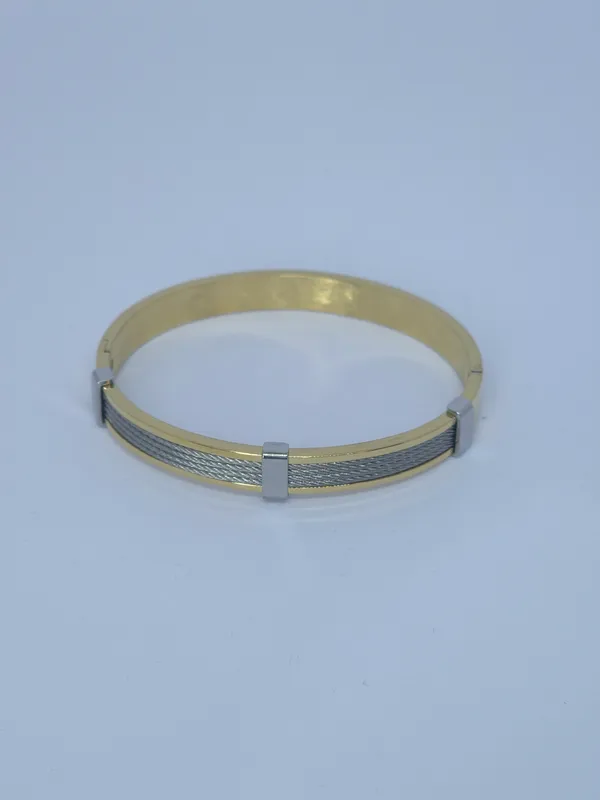 Gold_And_Silver_Metal_Bracelet_For_Women