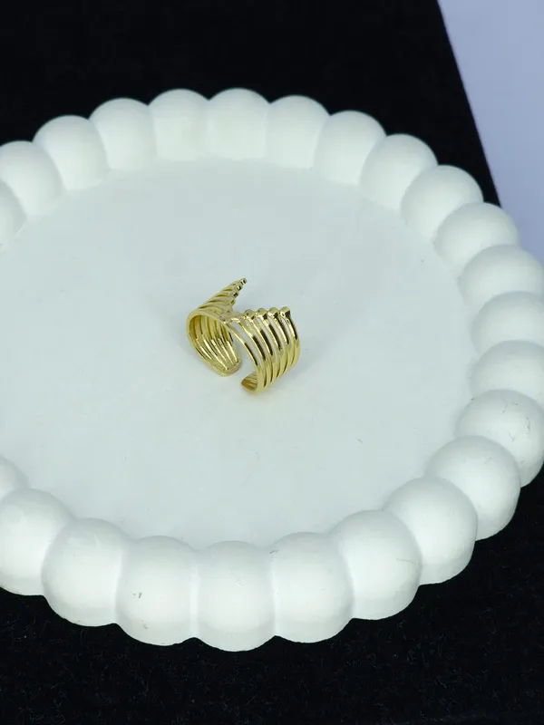 Gold_Tone_Adjustable_Ribbed_Multi-Band_Ring_For_Women