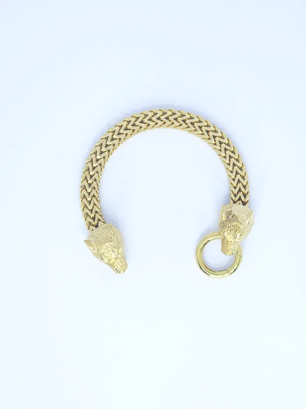 Gold_Tone_Dragon_Cuff_Bracelet_For_Adults