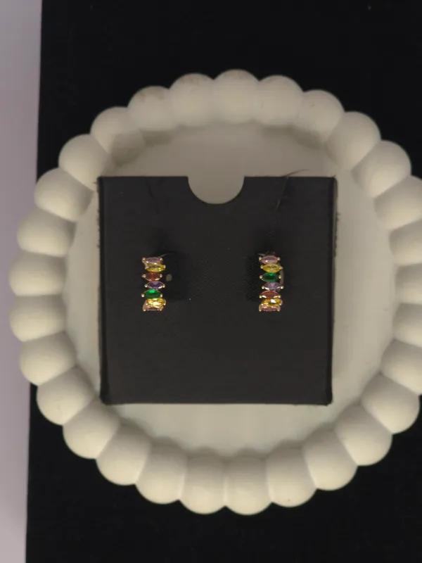 Gold_Tone_Multicolor_Stone_Drop_Earrings_For_Women