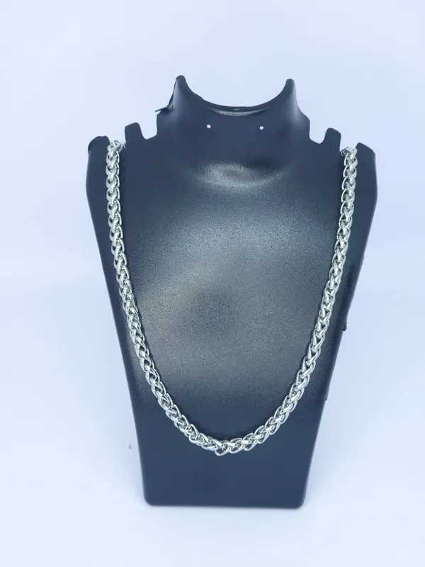 Silver_Tone_Chain_Necklace_For_Men