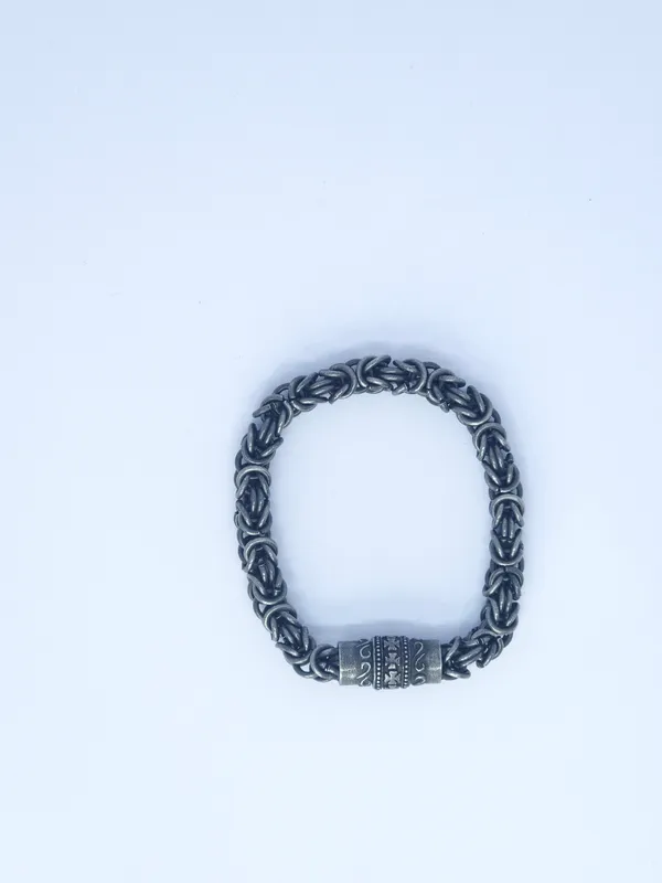 Oxidized_Silver_Chain_Bracelet_For_Women